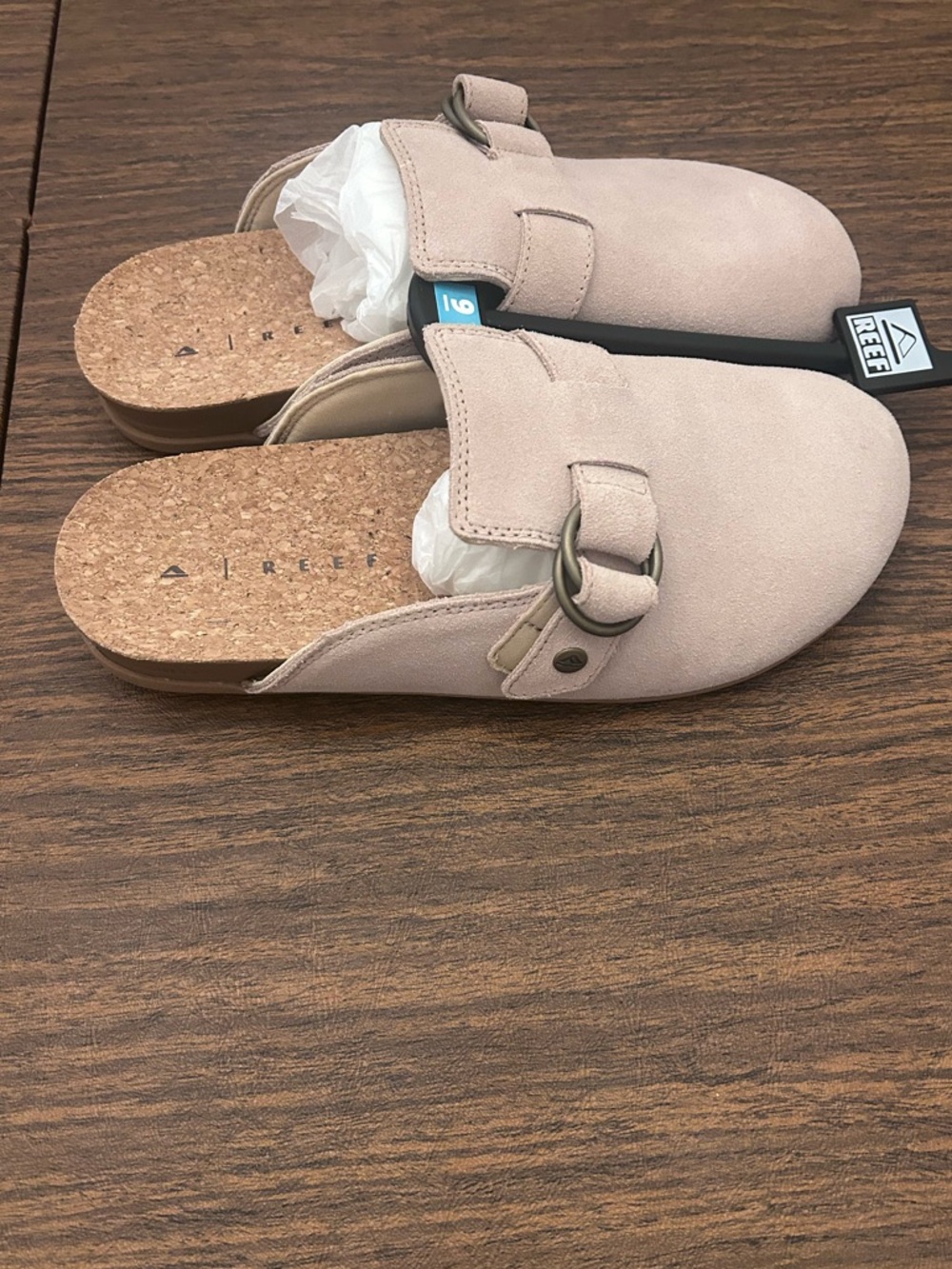 Reef Women's Slide Sandals in Light Blush - Picture 4 of 8